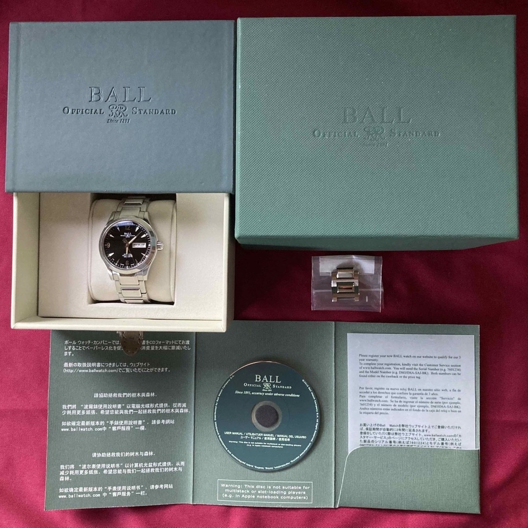 BALL(ボール)のBALL Watch ボールウォッチ エンジニアII オハイオ 腕時計 中古品 メンズの時計(腕時計(アナログ))の商品写真