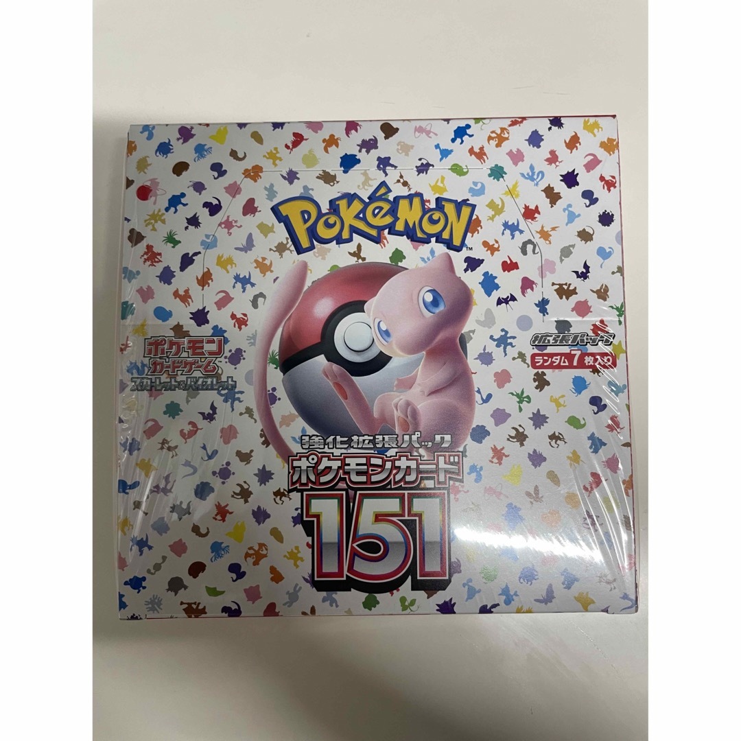 大人気新品 ポケモンカード 151 box シュリンク付き Box/デッキ/パック