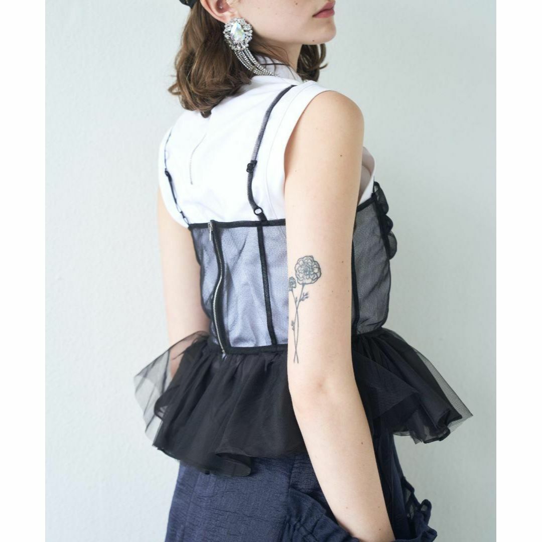 la belle Etude - 完売色 新品 LA BELLE ETUDE ペプラムビスチェ