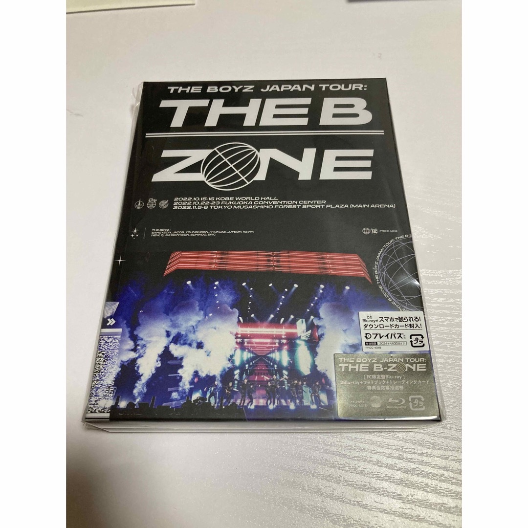 THE BOYZ THE B ZONE FC版BluRay シリアル