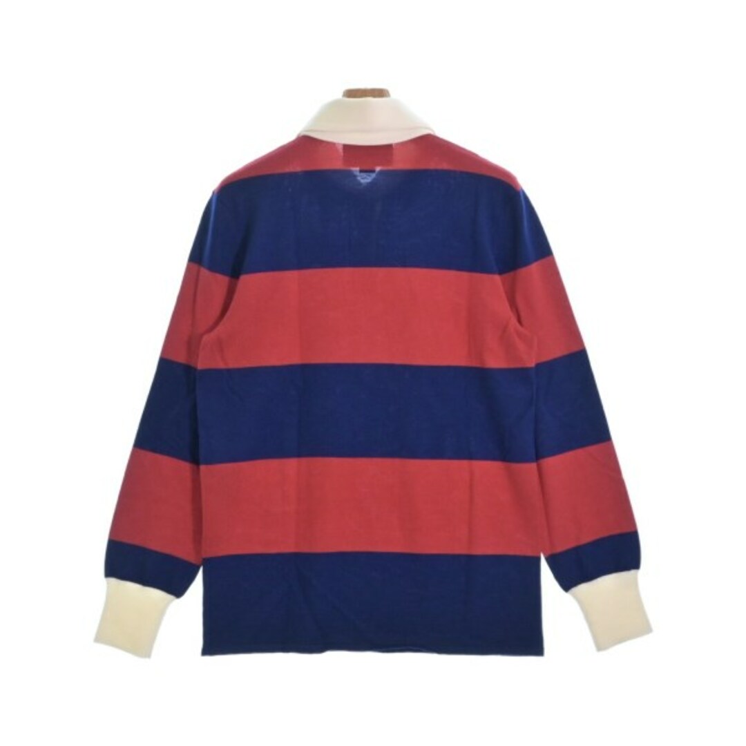 Gucci - GUCCI グッチ ニット・セーター L 赤x青(ボーダー) 【古着