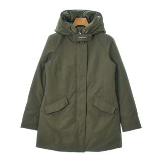 ウールリッチ(WOOLRICH)のWOOLRICH ウールリッチ ダウンジャケット/ダウンベスト S カーキ 【古着】【中古】(ダウンジャケット)