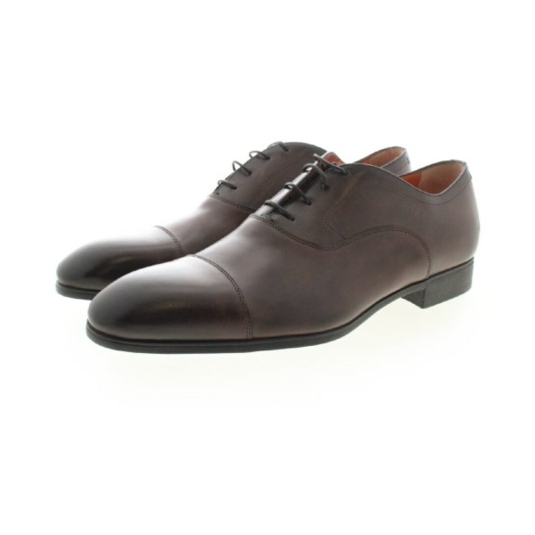 SANTONI サントーニ ビジネス・ドレスシューズ 9(27.5cm位) 茶系