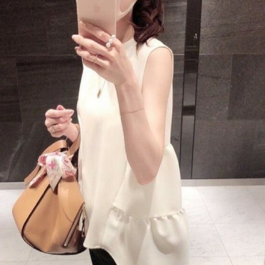 YOKO CHAN ヨーコチャン Back Tiered Blouse ブラウス