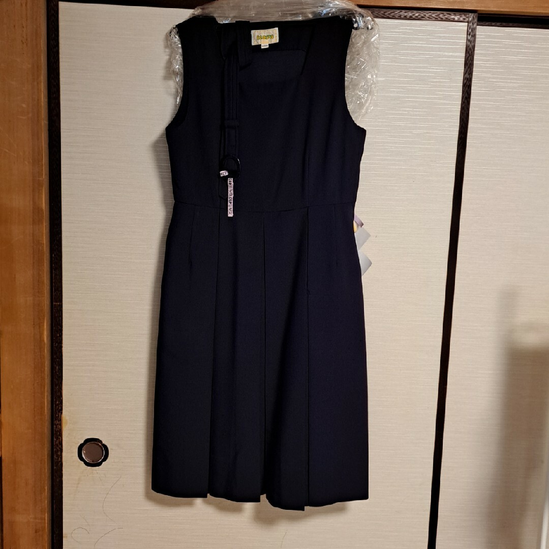 中学生 制服 ジャンバースカート 冬用 165A キッズ/ベビー/マタニティのキッズ服女の子用(90cm~)(スカート)の商品写真