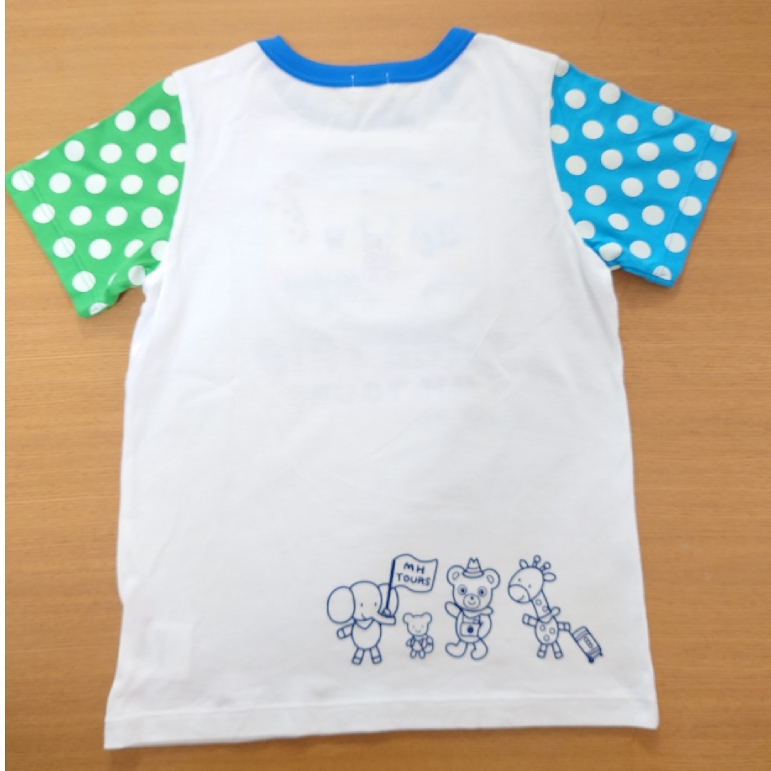 mikihouse(ミキハウス)のミキハウス　Tシャツ　130 半袖　美品 キッズ/ベビー/マタニティのキッズ服男の子用(90cm~)(Tシャツ/カットソー)の商品写真