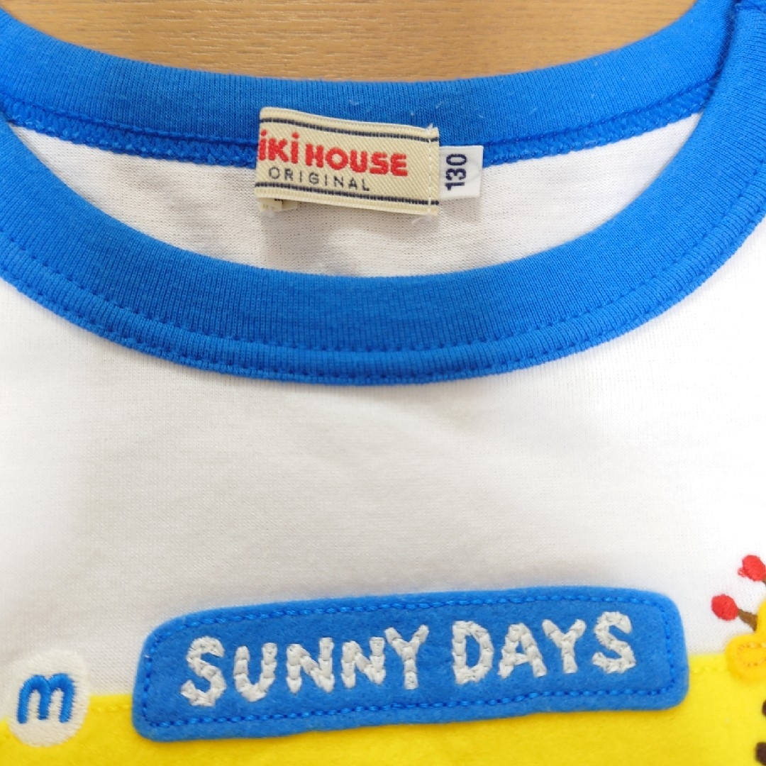 mikihouse(ミキハウス)のミキハウス　Tシャツ　130 半袖　美品 キッズ/ベビー/マタニティのキッズ服男の子用(90cm~)(Tシャツ/カットソー)の商品写真