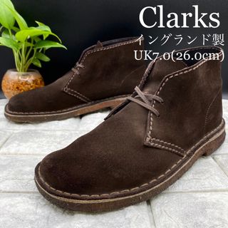 販売サイト ほぼ未使用 英国製 CLARKS デザートブーツ 10 28. メンズ