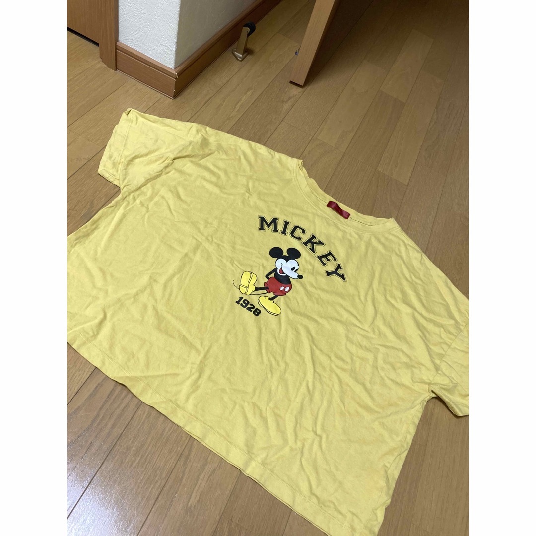ミッキーマウス(ミッキーマウス)のミッキーTシャツ ディズニー Mサイズ レディースのトップス(Tシャツ(半袖/袖なし))の商品写真