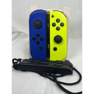 【美品】Switch ジョイコン第4世代スティック使用 ストラップセット