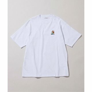 ベーセーストック(B.C STOCK)の【ホワイト】《追加》RUNNING MOJYA刺繍半袖Tシャツ(Tシャツ/カットソー(半袖/袖なし))