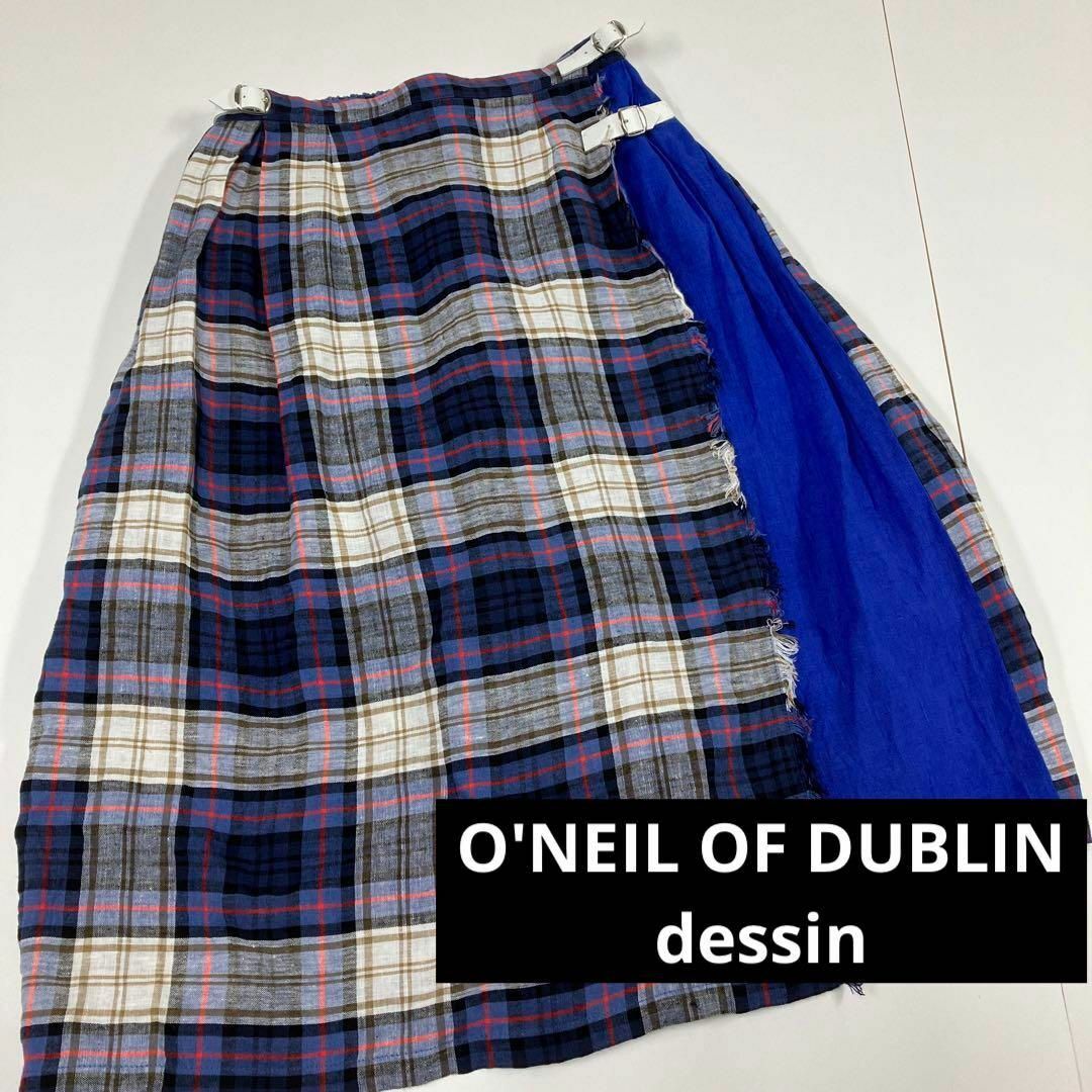 O'NEIL OF DUBLIN タータンチェックキルトスカート　DESSIN
