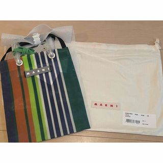 Marni - 完売品 MARNIマルニマーケット ストライプミニショルダー