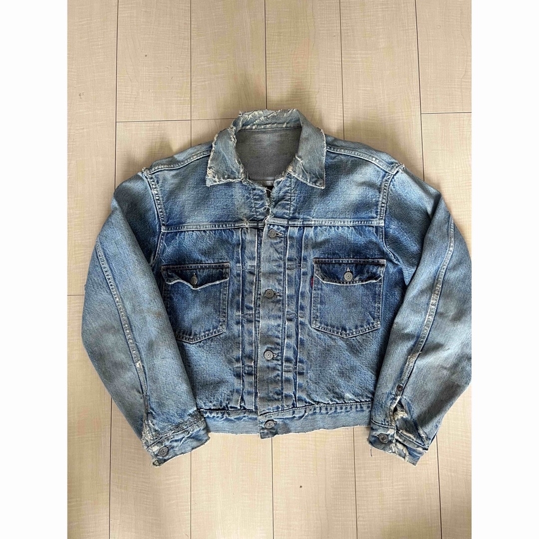 袖丈59cm42  日本製　復刻　リーバイス　セカンド　ジージャン　Levi's  2nd