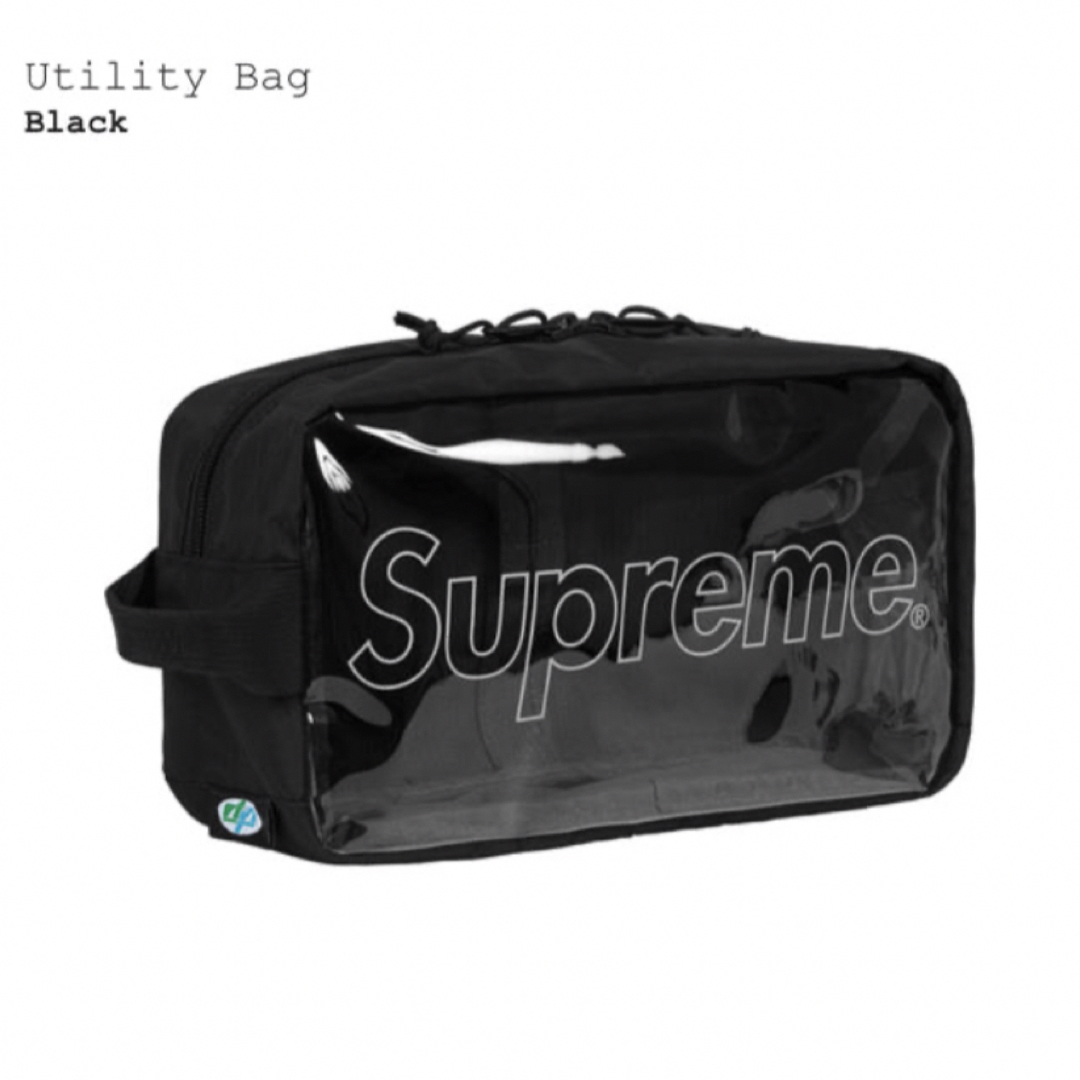 18FW Supreme Utility Bag Black / used