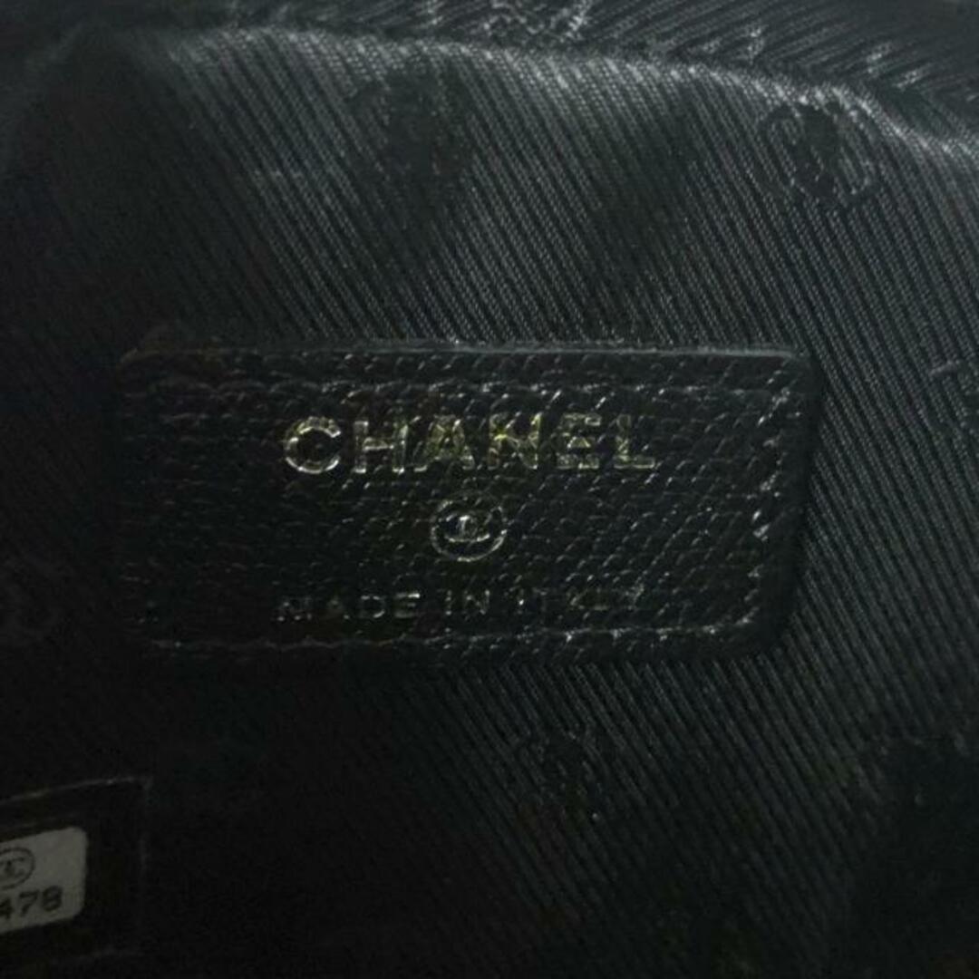 CHANEL(シャネル)のシャネル ポーチ美品  ココボタン 黒 レディースのファッション小物(ポーチ)の商品写真