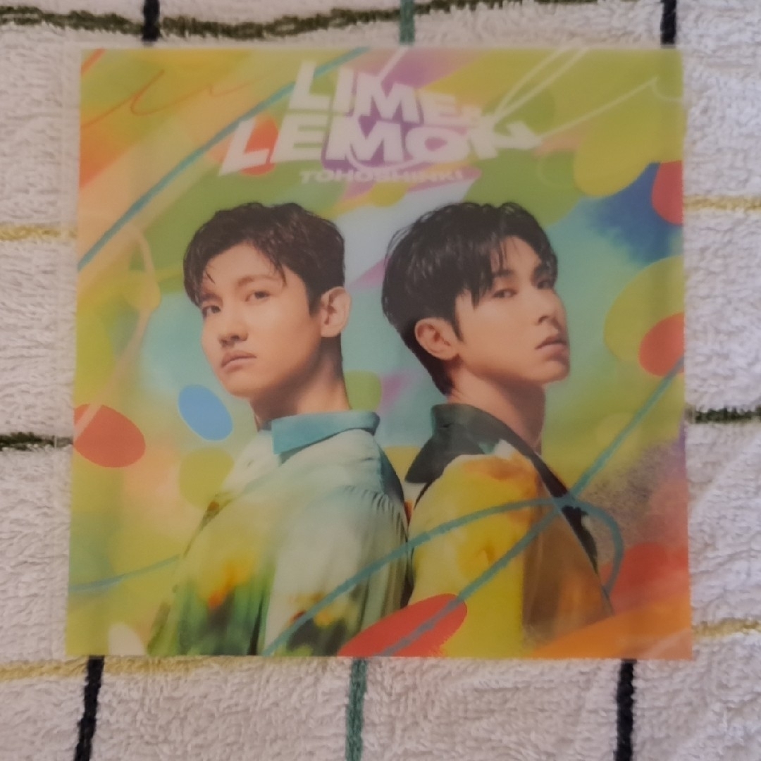 東方神起　Lime&Lemon クリアジャケットカード3枚セット ジャケカ