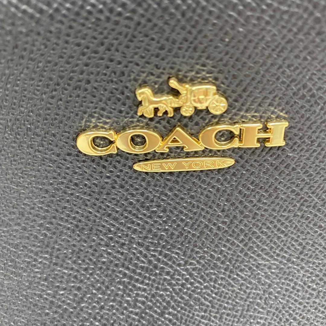 COACH(コーチ)の★極美品★ COACH コーチ トートバッグ A4可 クロスグレーン レディースのバッグ(トートバッグ)の商品写真