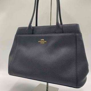 コーチ(COACH)の★極美品★ COACH コーチ トートバッグ A4可 クロスグレーン(トートバッグ)