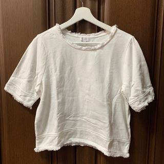 マッキントッシュフィロソフィー(MACKINTOSH PHILOSOPHY)のMACKINTOSH  PHILOSOPHY 白Tシャツ(Tシャツ(半袖/袖なし))