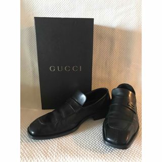 Gucci - GUCC グッチ ホースビットローファー 黒 金25.5 41Eの通販 by