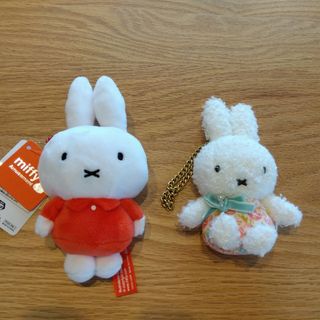 ミッフィー(miffy)のミッフィー　キーホルダー　ぬいぐるみ(キーホルダー)