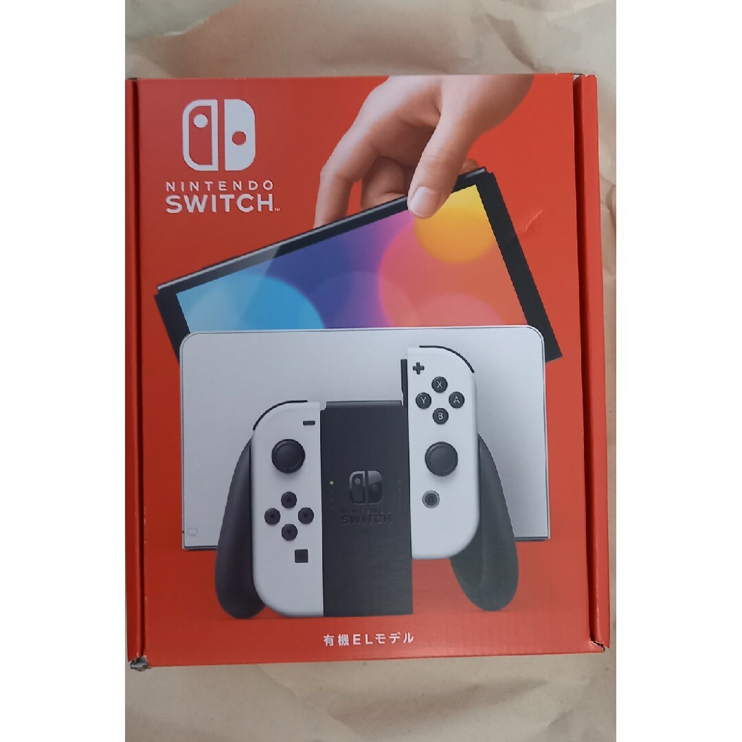 箱潰れ品）Nintendo Switch 有機EL ホワイト