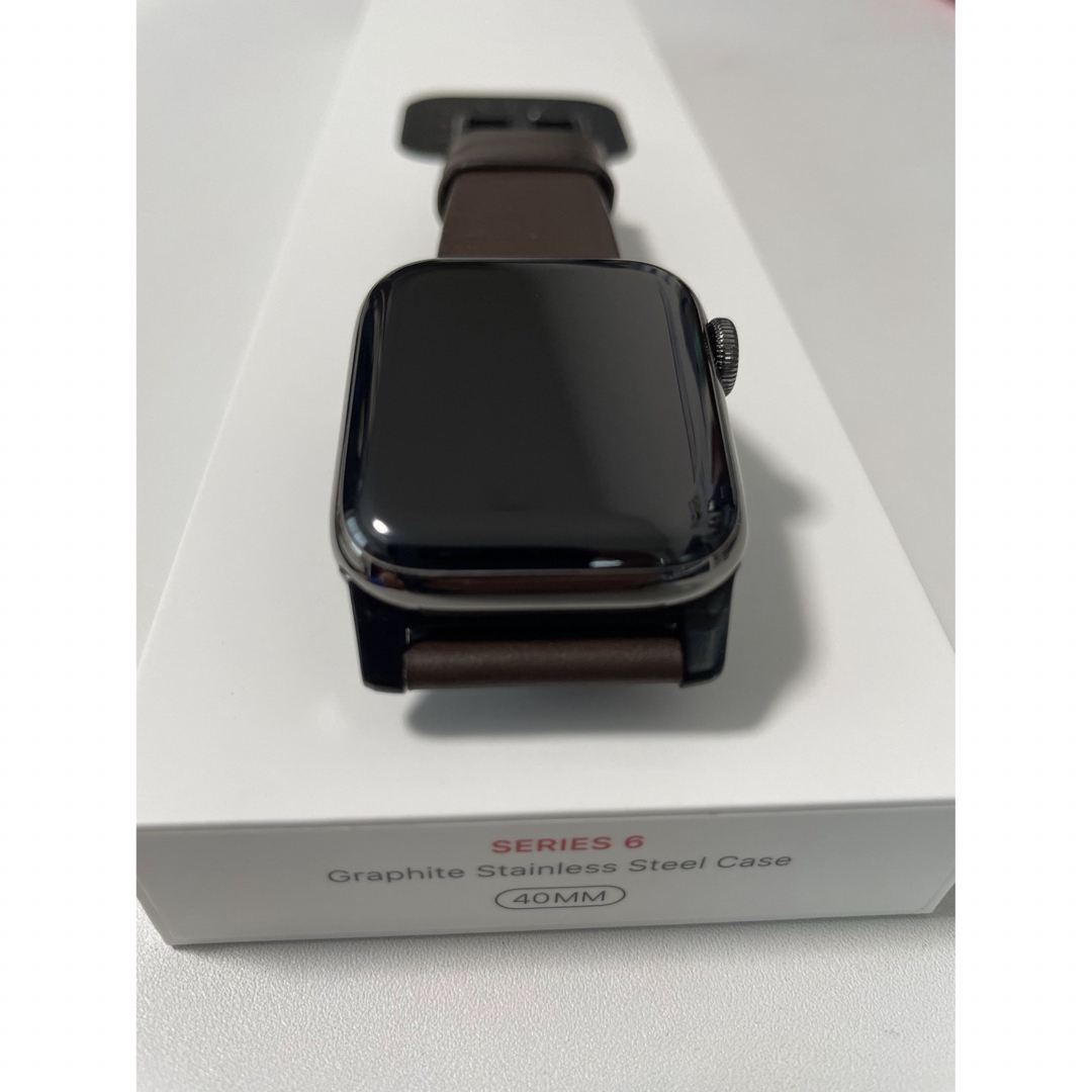 AppleWatch6 40mm cellular 全面ガラスコーティング