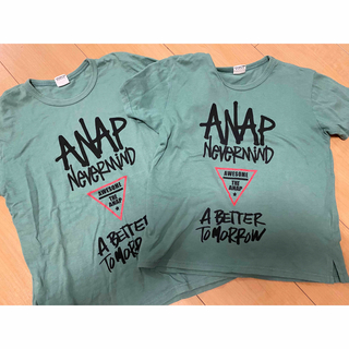 アナップキッズ(ANAP Kids)のアナップ　キッズ　Tシャツ　2枚セット　(Tシャツ/カットソー)