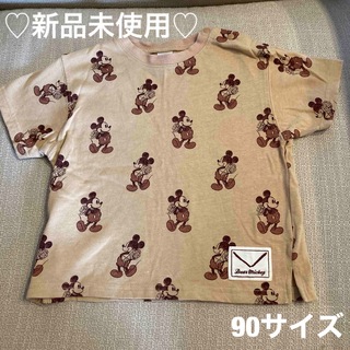 シマムラ(しまむら)の♡新品未使用♡ミッキーTシャツ♡90サイズ♡送料無料♡(Tシャツ/カットソー)