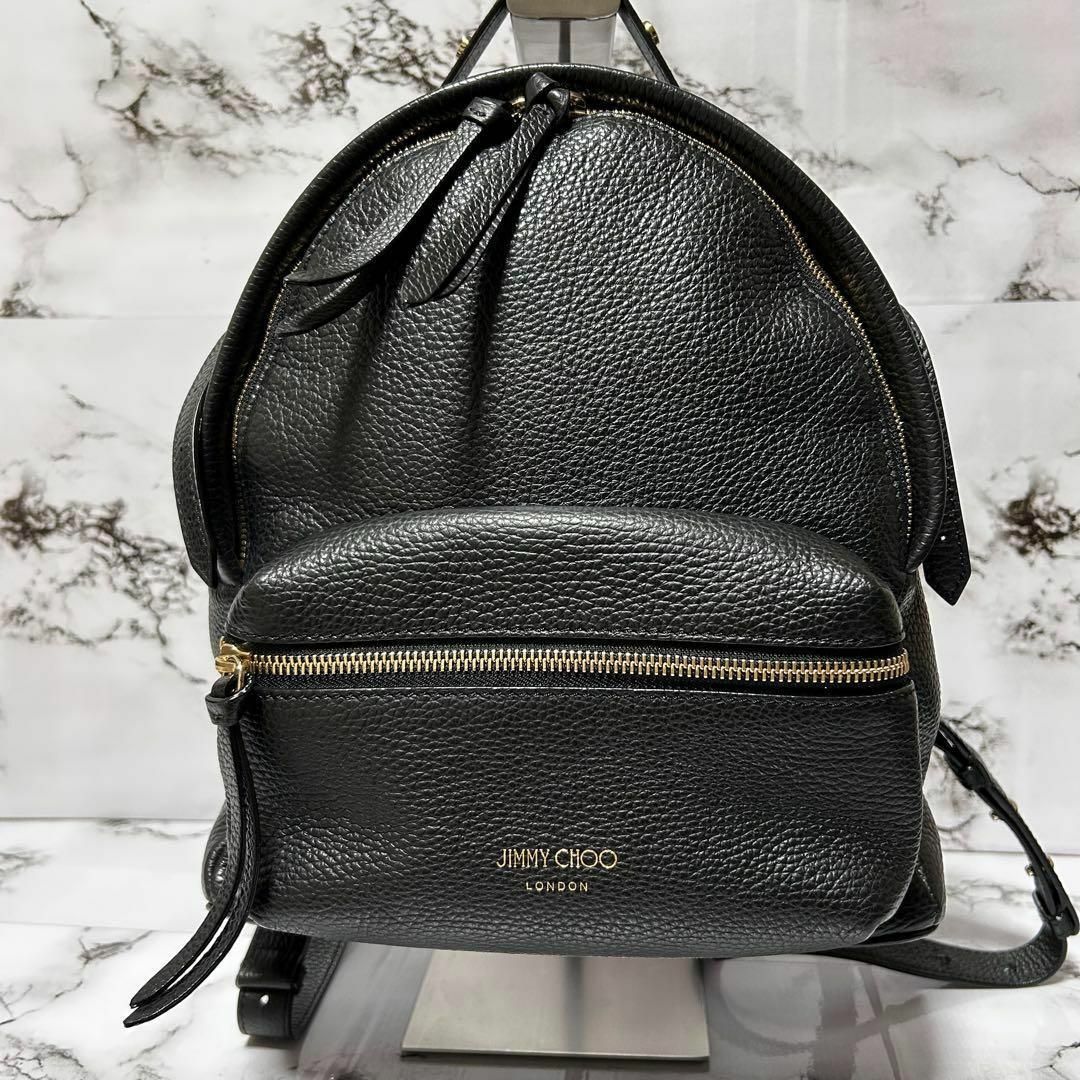 JIMMY CHOO⭐︎ジミーチュウ⭐︎スター スタッズ リュック レザー JIMMY CHOO⭐︎ジミーチュウ⭐︎スター スタッズ リュック レザー
