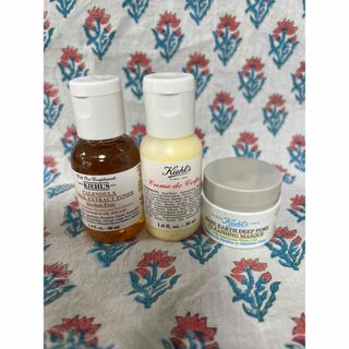 キールズ(Kiehl's)の新品！キールズ　クレンジングマスク　ハーバルトナー　クレムドゥコール(サンプル/トライアルキット)