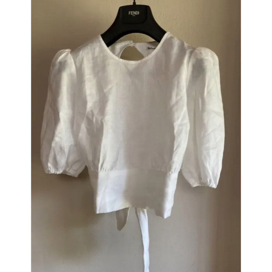 リフォメーション 麻ブラウス S S - 通販 - lifestyle.benvest.com.au