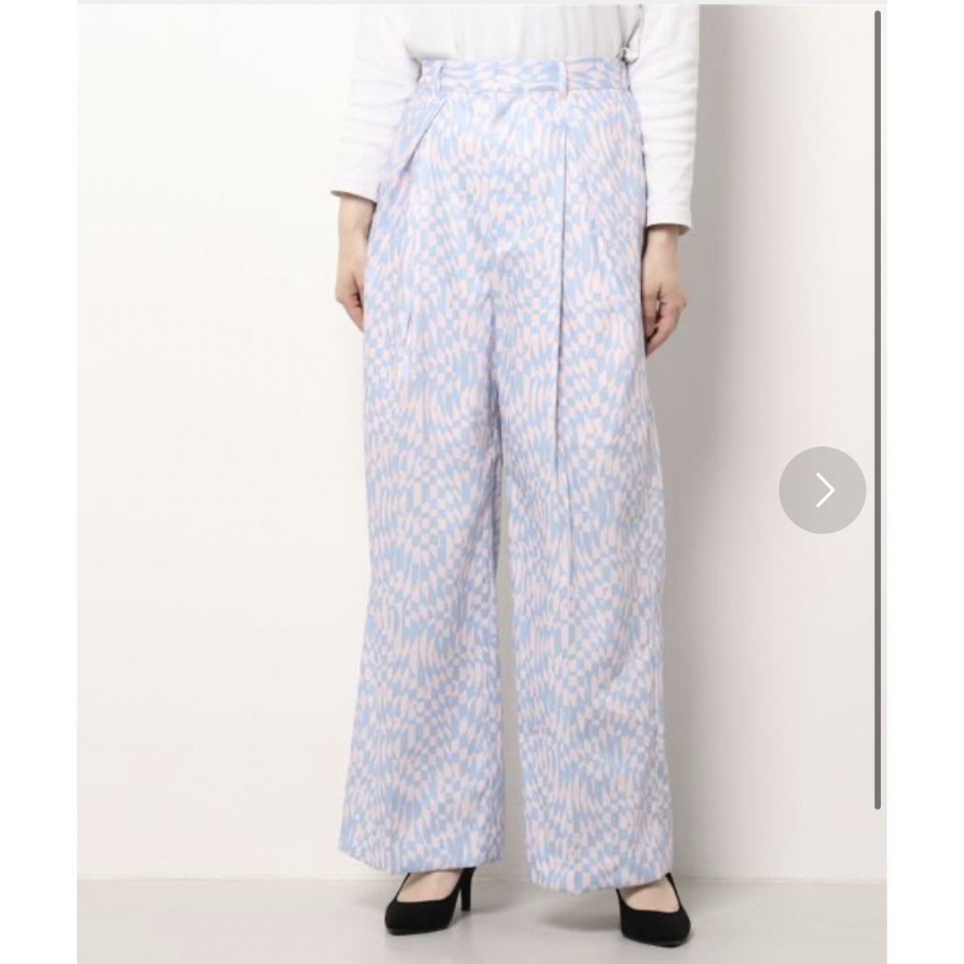 【アメリヴィンテージ】GEOMETRIC PATTERN LOOSE PANTS