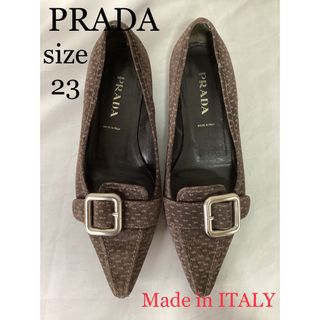 プラダ(PRADA)のPRADA   プラダ　フラットパンプス(ハイヒール/パンプス)