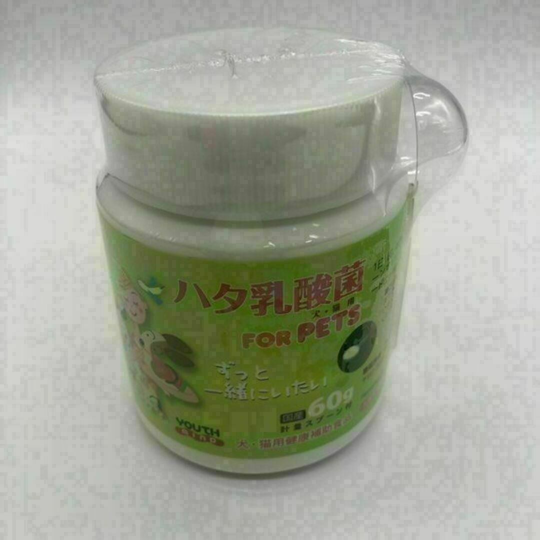 新品未使用 ハタ乳酸菌 FOR PETS 60g 軽量スプーン付の通販 by ...