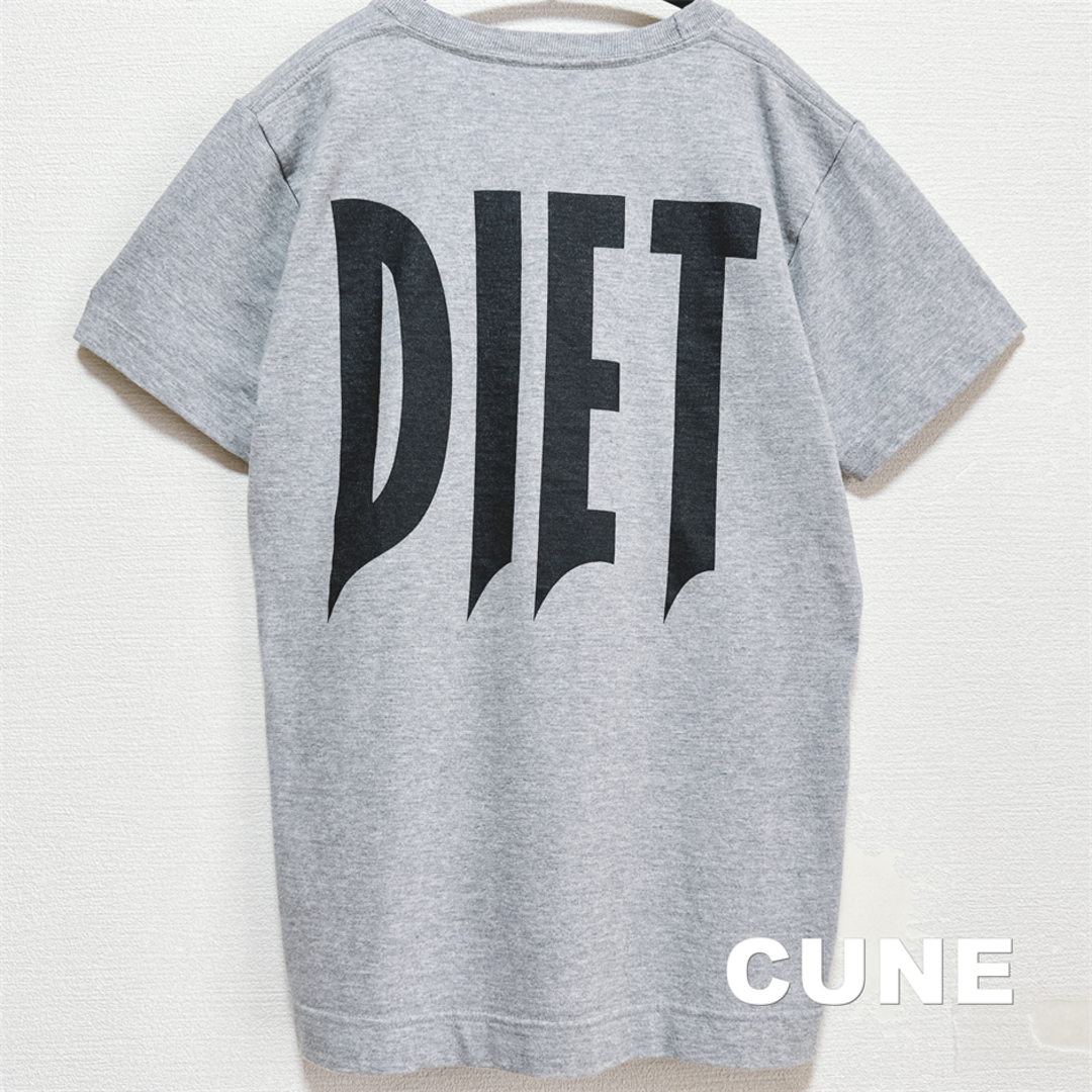 CUNE(キューン)の【CUNE】キューン なわとびDIET グレーボディ Tシャツ レディースのトップス(Tシャツ(半袖/袖なし))の商品写真