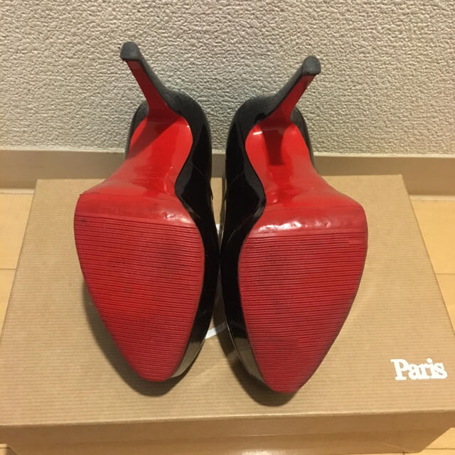 Christian Louboutin(クリスチャンルブタン)のChristianLouboutin ルブタン ヒール 13cm 37 美品 レディースの靴/シューズ(ハイヒール/パンプス)の商品写真