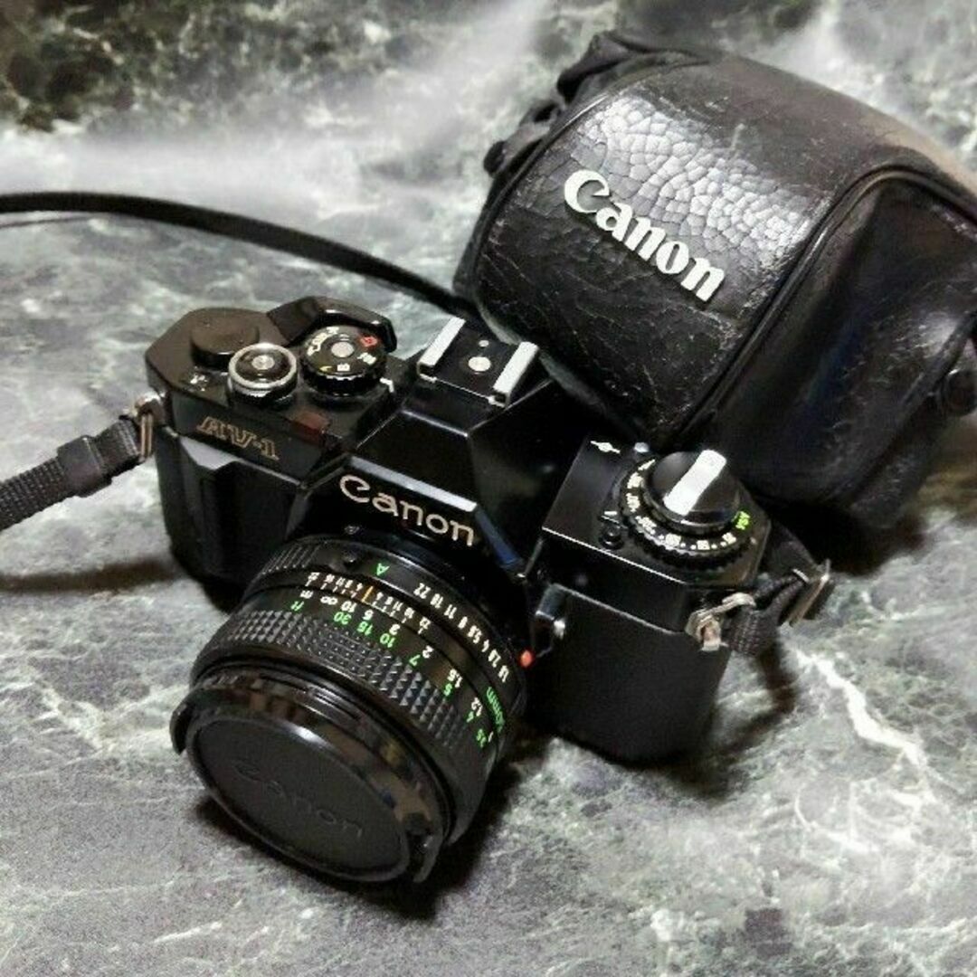 Canon　カメラ　AV-1（ブラック）