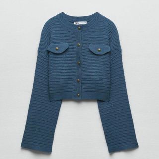 ザラ(ZARA)の【新品未使用】ZARAカーディガン(ボレロ)