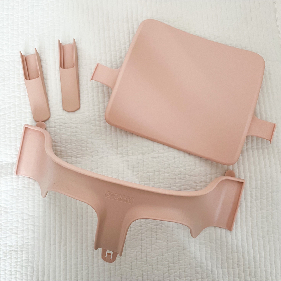 Stokke(ストッケ)のstokke ベビーセット セレーヌピンク キッズ/ベビー/マタニティの寝具/家具(その他)の商品写真