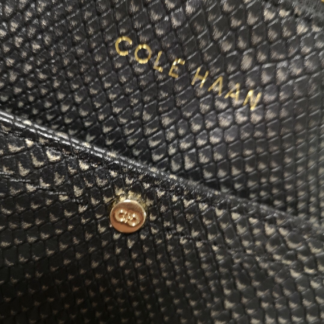 Cole Haan(コールハーン)のCOLE HAAN　クロコ柄牛革ショルダーバッグ レディースのバッグ(ショルダーバッグ)の商品写真