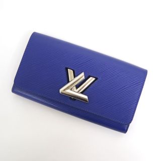 ルイヴィトン(LOUIS VUITTON)の【LOUIS VUITTON】ルイヴィトン ポルトフォイユツイスト 二つ折り財布 エピ ブルーベリーブルー M41964 TN0198/kr09868md(折り財布)