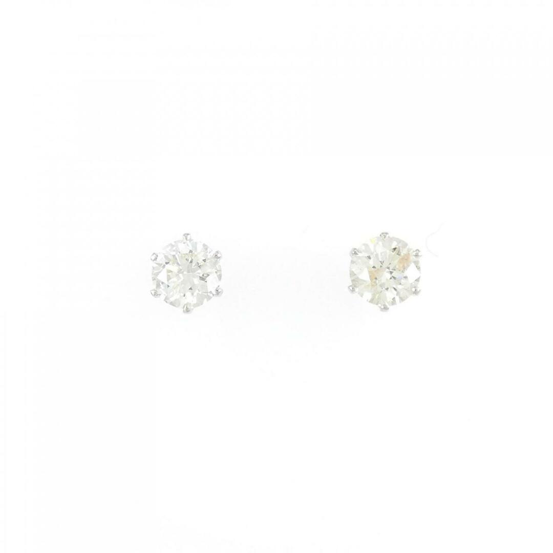 PT ソリティア ダイヤモンド ピアス 1.24CT - 通販 - ecuadordental.com.ec