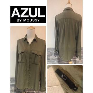 アズールバイマウジー(AZUL by moussy)の＊　AZUL moussy アズール　シャツ　羽織　冷房　日焼け　防止　対策(シャツ/ブラウス(長袖/七分))