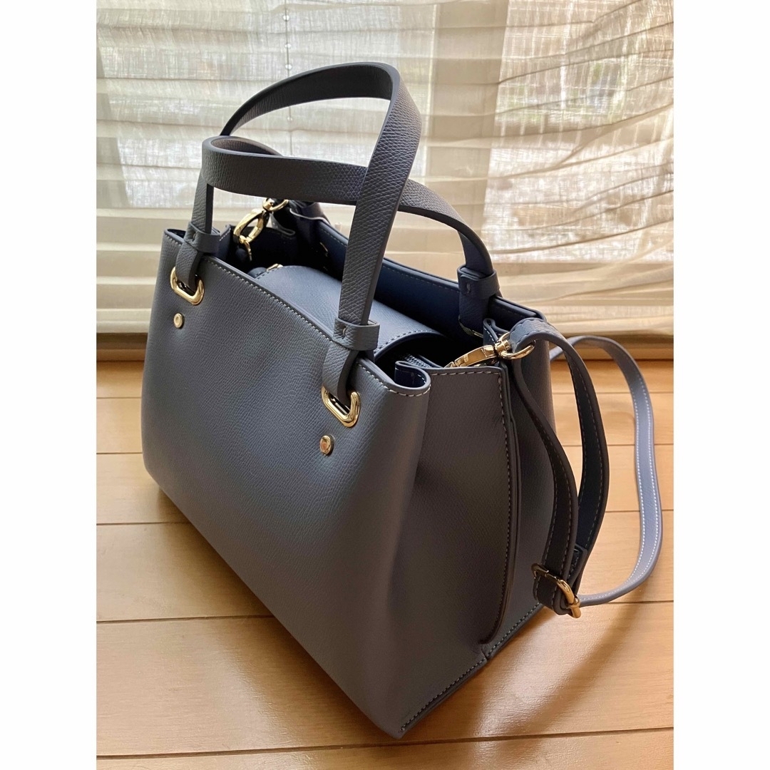 新品 プロポーション 2wayバッグ ライトブルー