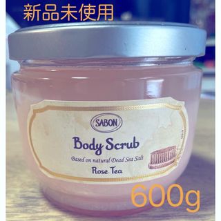 サボン(SABON)の新品・未使用　サボンボディスクラブ　ローズティ600g 大容量(ボディスクラブ)