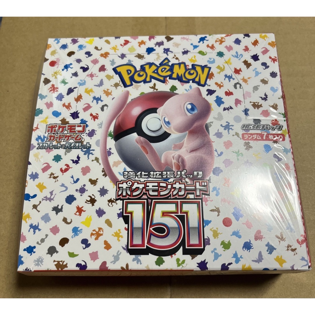 ポケモンカード151 BOX 未開封シュリンク付き - Box/デッキ/パック