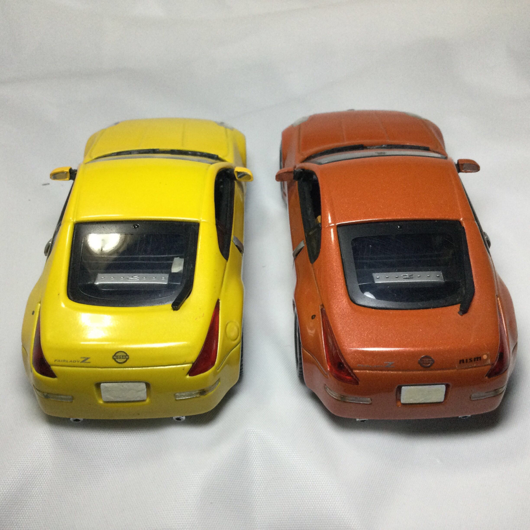 日産フェアレディ型 イエロー&オレンジ 京商