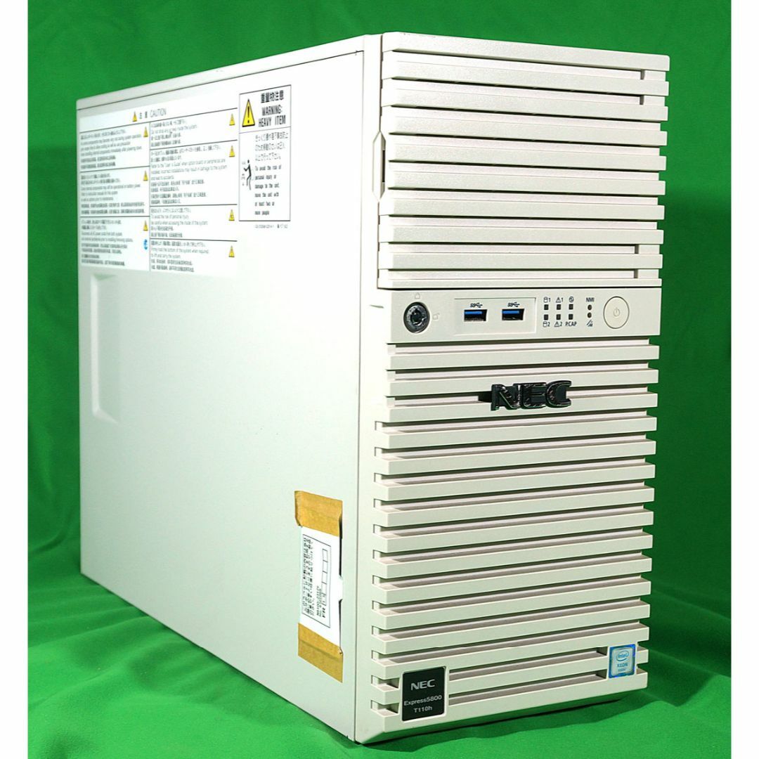 NEC(エヌイーシー)のNEC タワー型サーバー WindowsServer2012R2インストール済 スマホ/家電/カメラのPC/タブレット(デスクトップ型PC)の商品写真